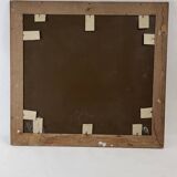 Wooden mirror