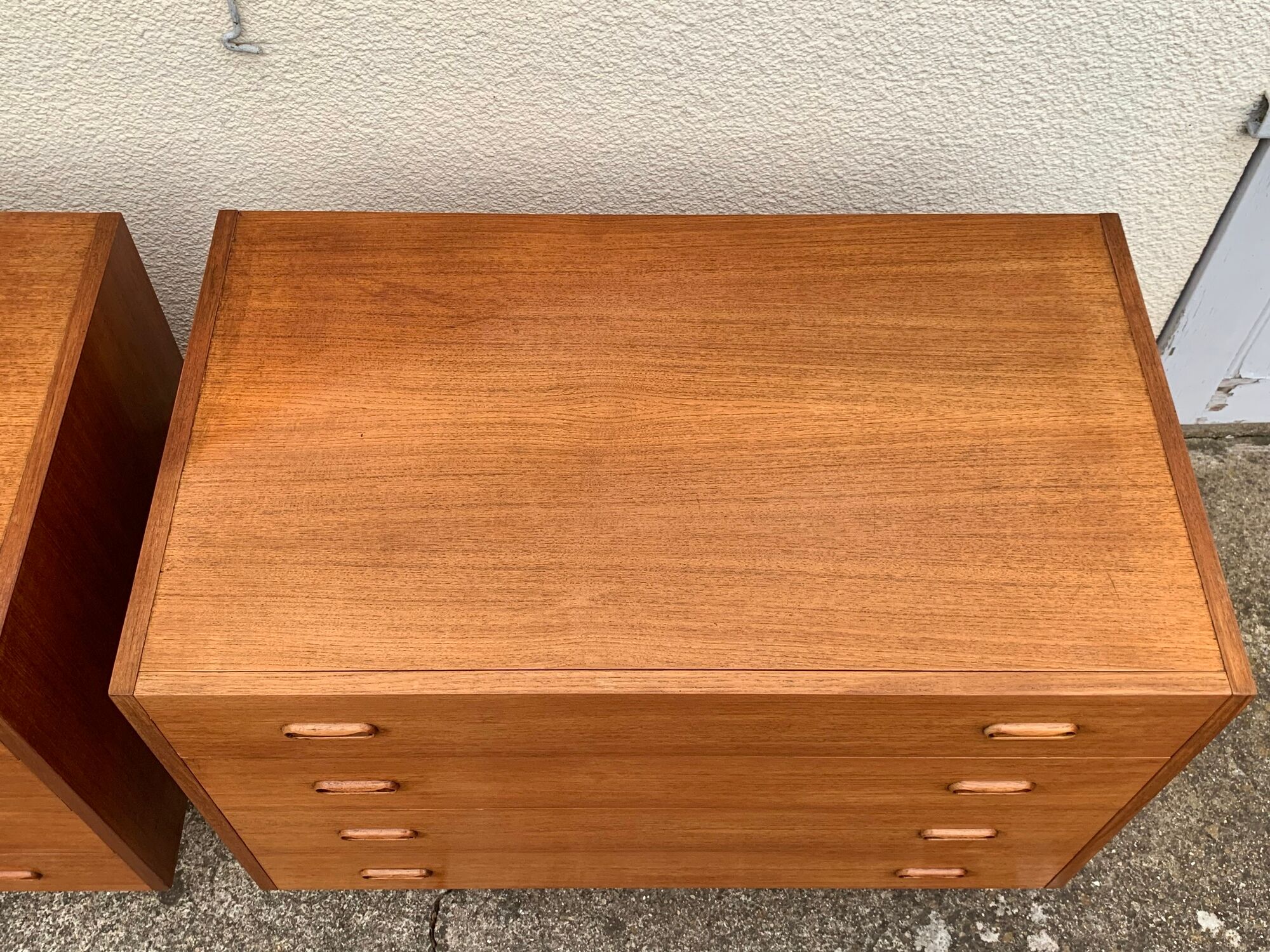 Pair of Scandinavian teak chests of drawers 1960