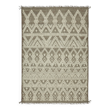 Handmade Turkish One of a Kind 297 cm x 430 cm Beige Wool Carpet