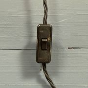 Early Rademacher wall lamp with large enamel shade