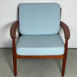 Danish Teak Chair by Grete Jalk 1960s