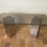 Vintage glass table