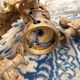 Lustre Bronze Ceiling Light Empire Return Egypt Ram 6 Lights Frosted Glass