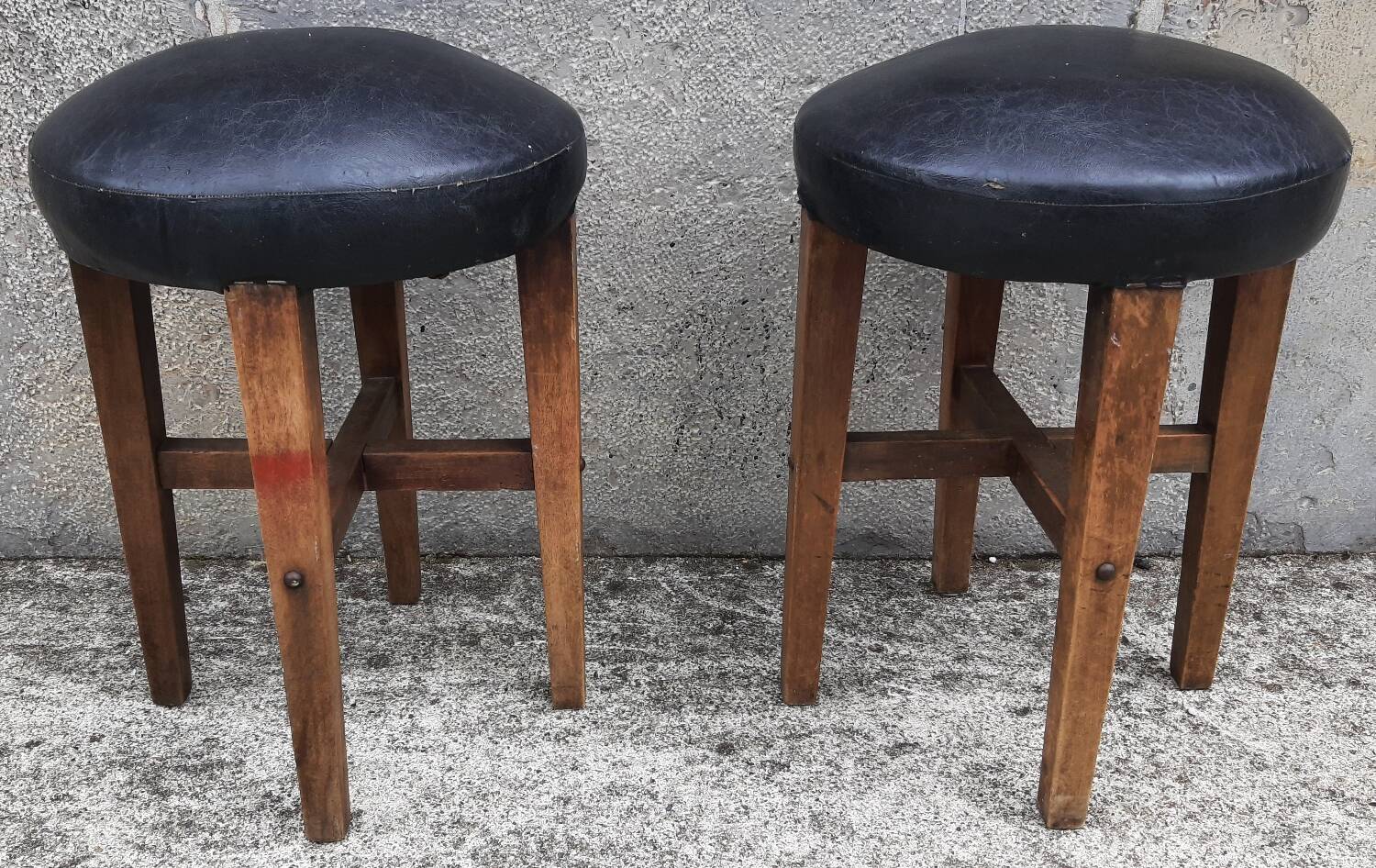 1940s bistro stool (set of 2)