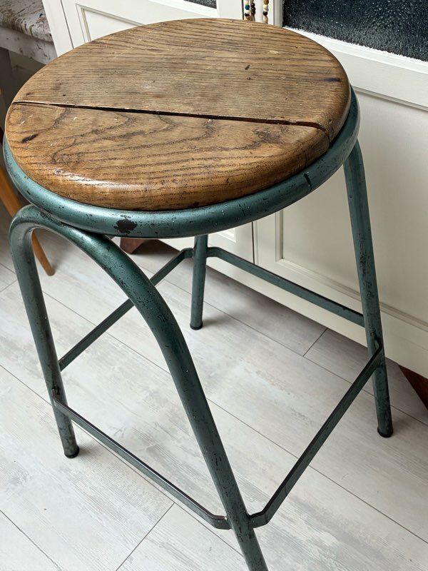 Antique bar stool