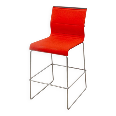 Tabouret haut ICF Stick Stk 600 Rouge