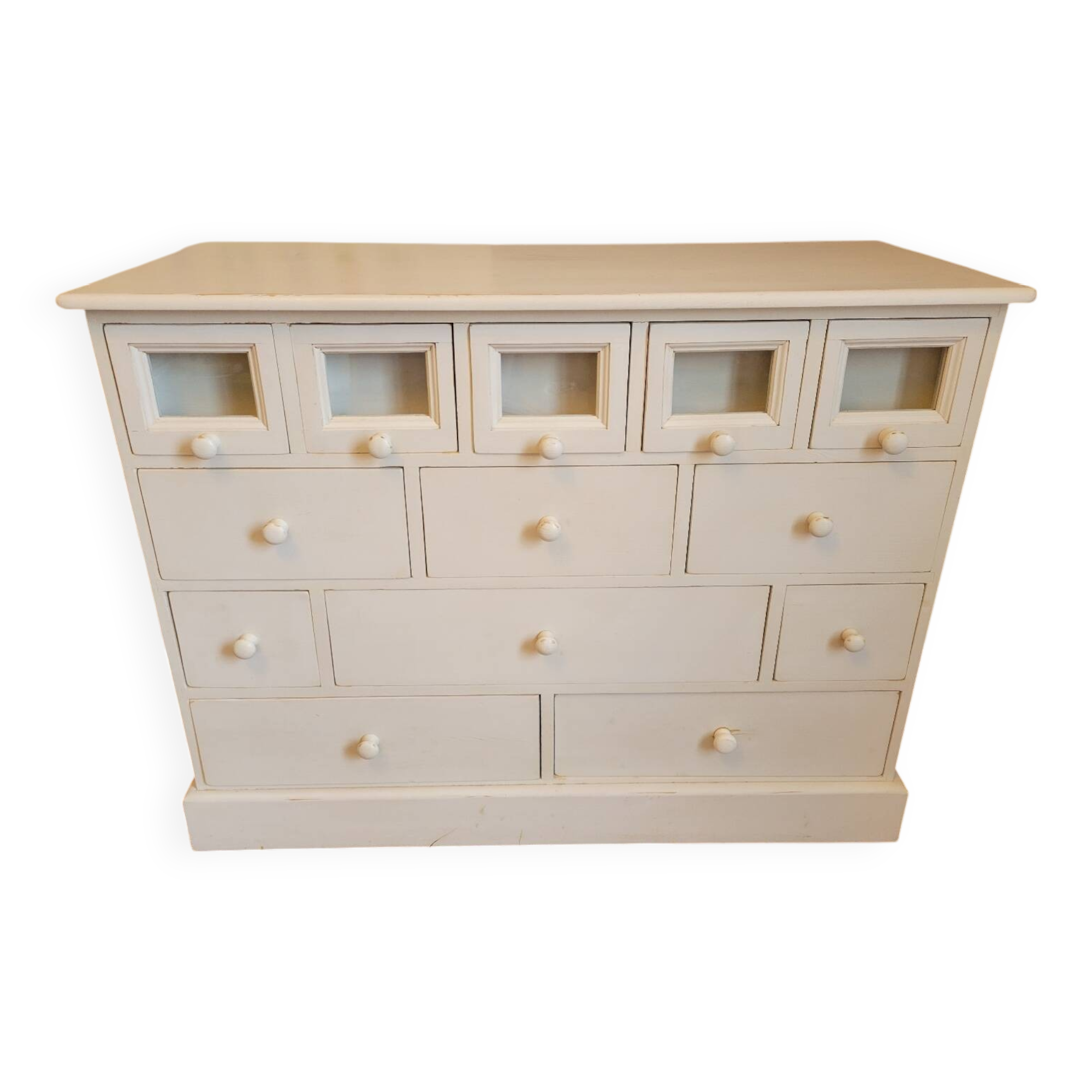 Craft cabinet with drawers