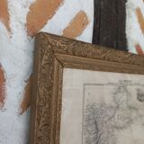 table old map Guadeloupe