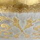 Porte revue vintage florentin blanc et or