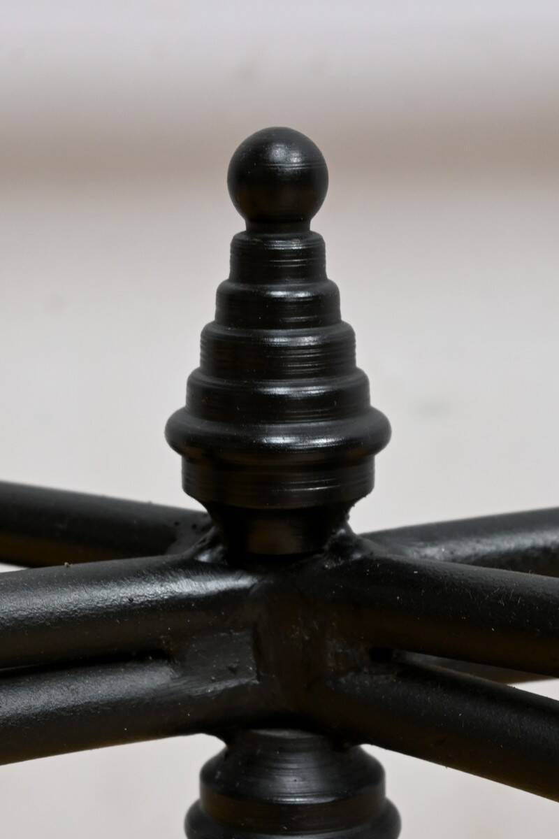 Art Nouveau Style Wrought Iron Coffee Table – 1940