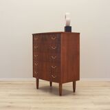 Walnut chest of drawers, Danish design, 1970s, production: Denmark