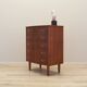Walnut chest of drawers, Danish design, 1970s, production: Denmark