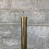 Midcentury brass and marble diablo floor lamp, Italy 1960s