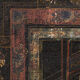 Antique chest painted in pine wood – China, around 1900