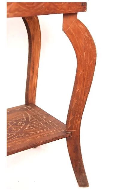 Small wooden console