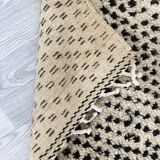 Handcrafted Moroccan Berber carpet 150 x 92 CM