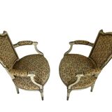 SET OF ARMCHAIRS LOUIS XVI PERIOD gendarme hat 18TH