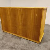Wicker and bamboo cabinet by Dal Vera, 1960s