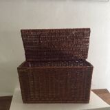 Wicker chest bench
