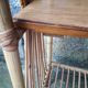 Rattan shelf