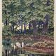 Watercolor "the pond in the undergrowth" signed early XX °