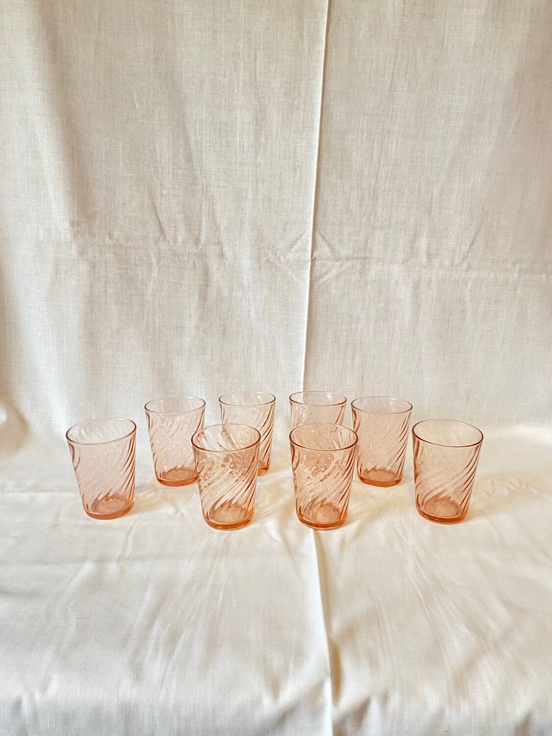 8 Rosaline glasses