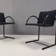 Vintage cirkel chairs by Metaform, 1980s, set of 6