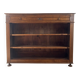 Open oak sideboard in country style, 1930s/50s.