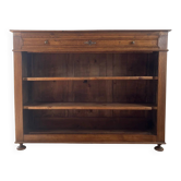 Open oak sideboard in country style, 1930s/50s.