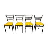 Vintage set of 4 designer chairs