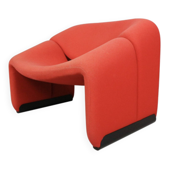 Pierre Paulin Lot de 2 fauteuils F598 Groovy pour Artifort New Upholstery, 1972