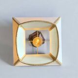Lampe à poser vintage en cuivre doré