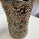 Fat lava ceramic vase and pitcher