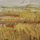 Impressionist Belgian Landscape Painting, Oil on Canvas, 20th Century