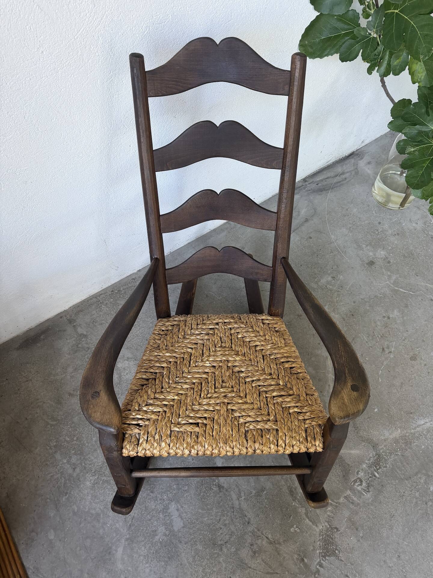 Rocking chair 1900 France cord