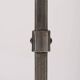 Floor lamp Rooster in beaten iron, 1950s, France