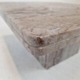 Italian Coffee or Side Table in Granite, 1980s