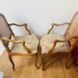 Paire de fauteuils XIXème style Régence