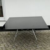 Kartell Glossy Dining Table with 4 Eros Chairs