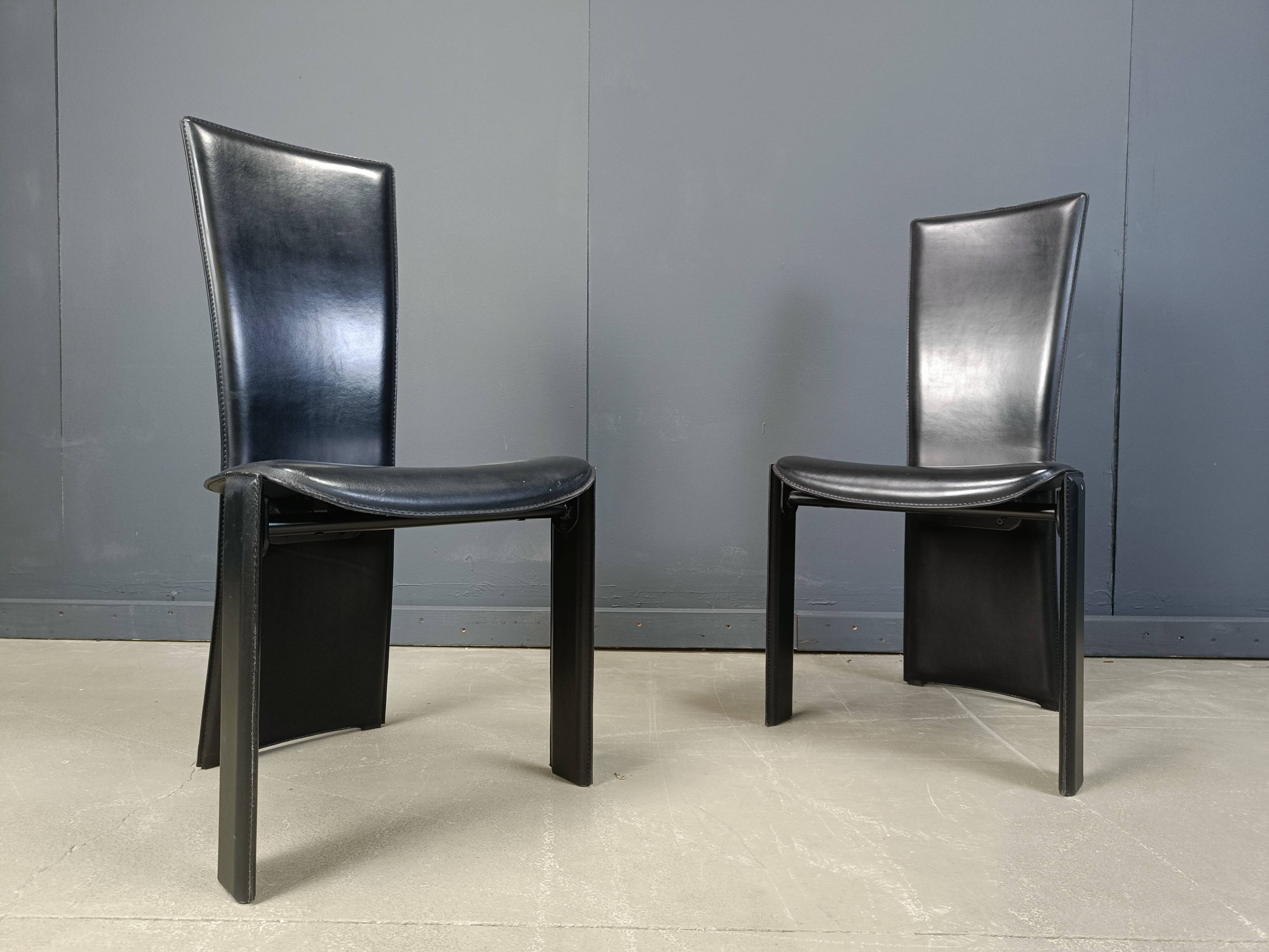 Vintage dining chairs by Pietro costantini, 1980s, set of 6