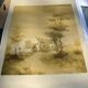 Lithographie originale de Bernard Charoy « vieille ferme »