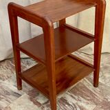 Teak sofa end table 1950 France