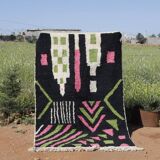 Moroccan Berber rug, decorated, 250cm x 150cm