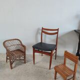Rattan children's chair