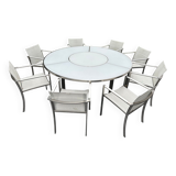Garden table + 8 chairs Royal Botania