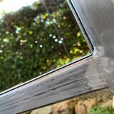 Double-sided workshop mirror on wheels 104x53 cm