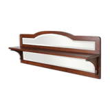 Shelf-shaped mirror, work from the early 20th century.