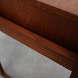 Teak bedside table, Danish design, 1970s, production: Denmark