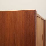 Teak highboard, Danish design, 1970s, manufactured by Børge Dam