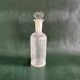 Flacon d’apothicaire ancien en verre, vers 1900